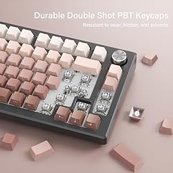 Hkfos Gradient Side Print Keycaps Blush, Double