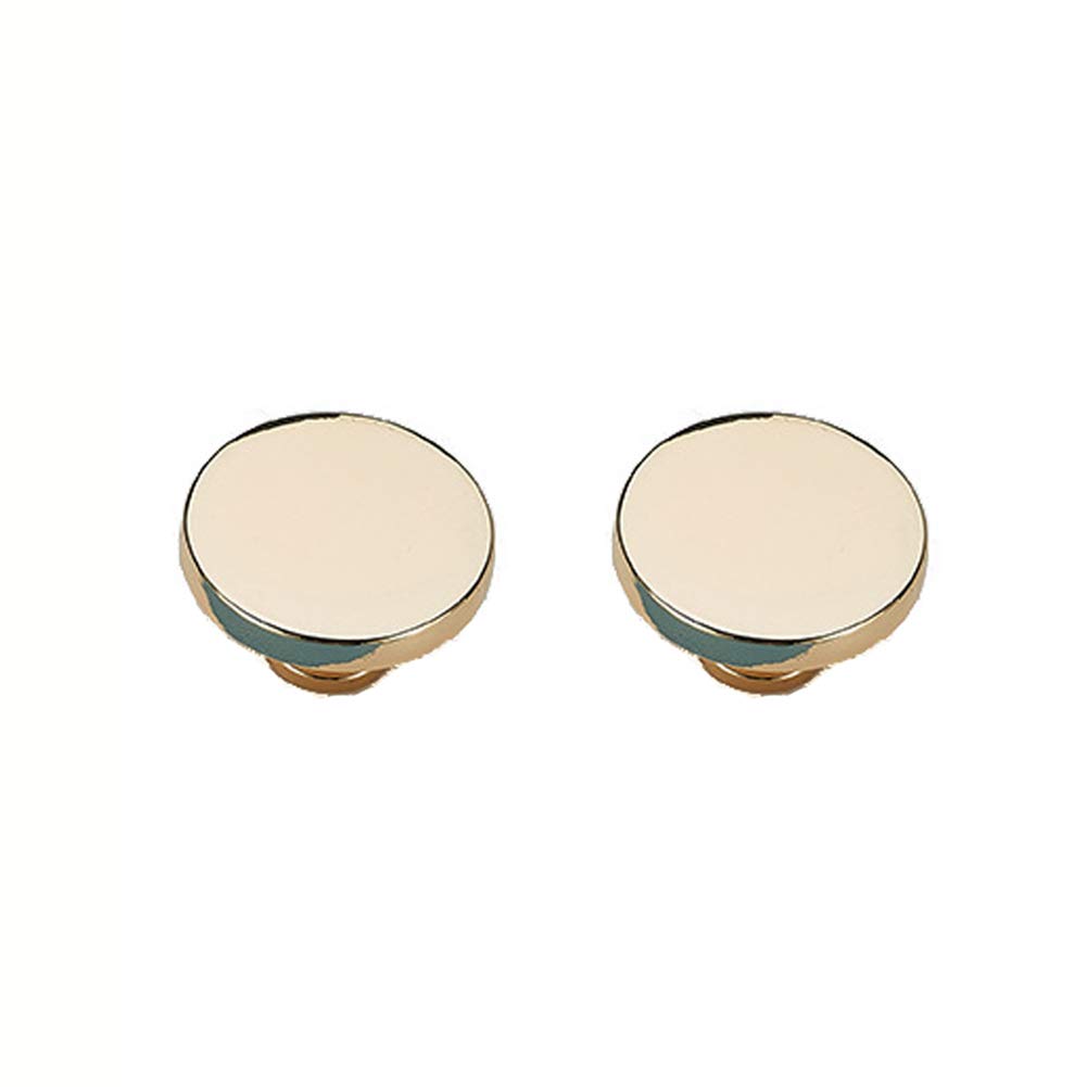 Dreneco 2 Pack Door Knobs Drawer Knobs Cupboard Knobs Drawer Handles Cupboard Handles Cabinet Pulls (Single Hole, Gold) โ image 1