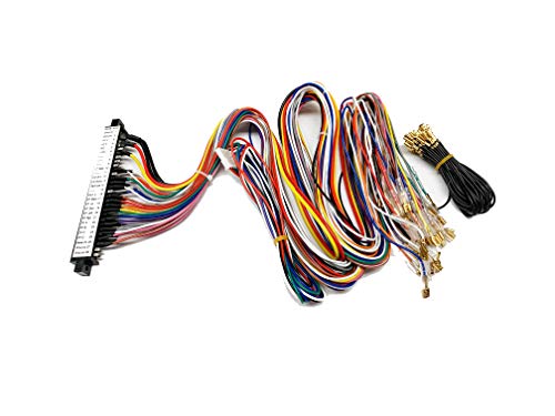 Pre Labeled Full Jamma Harness Compatible with NEO GEO MVS Arcade System - Thumbnail 2