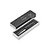 Parker Jotter Gel Pen, Black and Chrome, Medium Point, Black Ink