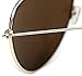 Tantino® Classic Gold Frame Aviator Sunglasses 58mm