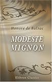 Modeste Mignon (French Edition) by Honoré de Balzac