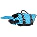 PETCEE Small Dog Life Jacket with Buoyancy and Rescue Handle Small Dog Life Vest for Swimming (Blue, S)