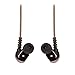 Creative Aurvana In-Ear3 Plus, Noise-Isolating In-Ear Earphones with Braided Fabric Cable, Inline Remote and Microphone