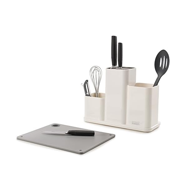 Joseph-Joseph-85121-Counterstore-Utensil-Pot-Chopping-Board-Set-White-13-x-308-x-227-cm Joseph Joseph 85121 Counterstore Utensil Pot & Chopping Board Set- White , 13 x 30.8 x 22.7 cm