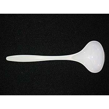 Gourmac White Melamine Soup Ladle 11.25"