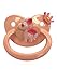 Envy Body Shop Adult Sized Cute Gem Pacifier Dummy for Adult Baby ABDL/DDLG BigShield (Unicorn, Pink)