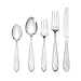 International Silver Hoopla Frost 20-Piece Set Stainless Steel Flatware, Service for 4
