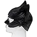 Women's Newest Edition Cat Mask Women for Halloween Cosplay Costume Party Black