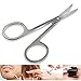 Professional Trimming Eyebrow Eyelash Forehead Hair Beard Small Scissors Portable Stainless Steel Beauty Care Tool BLUETOP