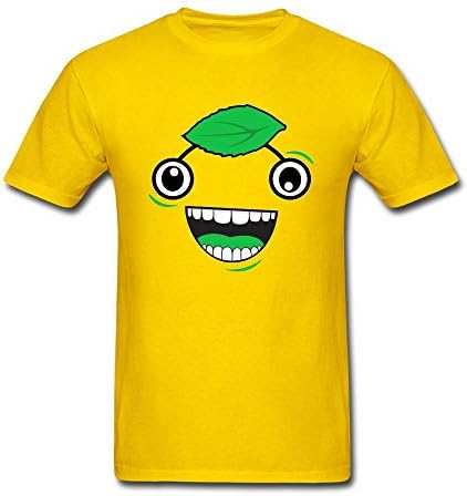 Hangliy Men's Guava Juice Cotton Short Sleeve T Shirt
