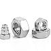 RuoFeng Stainless Steel Hex Nut Pack of 50 (M6)