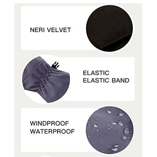 Bycloth Winter Camouflage Jagd Angelhandschuhe Warme Anti-Rutsch Fischerhandschuhe wasserdichte Touchscreen Skifahren… – Bild 7