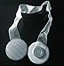 EleCharm Ayygift 1 Pair Simple Round Curtain Buckle Magnetic Tieback Curtain Decor(Grey)