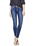 GUESS Women's Sienna Curvy Skinny Jeans in New Dark Wash
