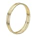 EBOOT 5 Pcs Metal Rings Hoops Macrame Rings for Dream Catcher and Crafts Supplies Gold Floral Wreath Macrame Hoops for Wedding DIY Wall Hanging Craft(4 Inch)