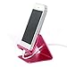 Aluminum Metal Stand Holder Stander For iPad iPhone Mobile Phone Smart Tab Y365 (Hot Pink)