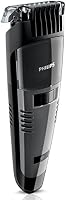 Philips QT4050 Turbovac Rechargeable Vacuum Beard Trimmer Plus with Contour Following Comb