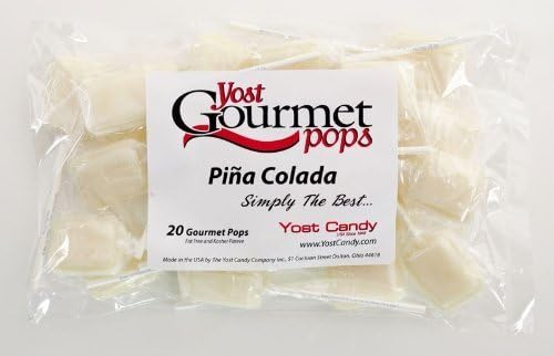 Yost Gourmet Pops, 20 Count Bag - Pina Colada by Yost Brands