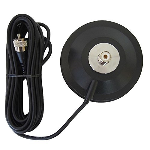 Workman PM5-SO CB Radio Antenna Magnet Mount with PL-259 Plug & 16` Foot Coax