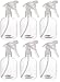 Bar5F Empty Clear Spray Bottle 16 oz. Adjustable Head Sprayer from Fine to Stream (Pack of 6)