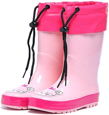 子供防水靴 ガールズ長靴ボーイズ長靴子供レインブーツ防水シューズ 女の子 男の子軽量防水