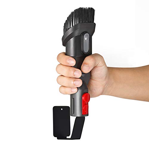 BUBM Vacuum Cleaner Accessory Holders Wall Mounted,Self-Adhesive Attachment Station for Dyson Handheld V6 V7 V8 V10 DC30 DC31 DC34 DC35 DC59 Cordless Vacuum Cleaners, Black - Thumbnail 4