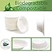 16 oz Bowls Disposable 125 PK Sturdy Biodegradable Eco Friendly Sugarcane Bagasse