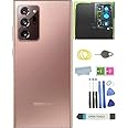 Galaxy Note 20 Ultra Back Glass Cover Housing Door Replacement for Samsung Galaxy Note 20 Ultra 5G + Tools (Note20 Ultra-Mystic Bronze)