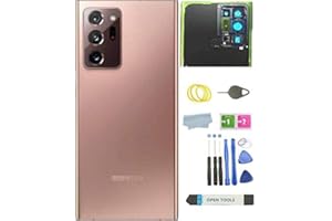TEAMPLAYER Galaxy Note 20 Ultra Back Glass Cover Housing Door Replacement for Samsung Galaxy Note 20 Ultra 5G + Tools (Note20 Ultra-Mystic Bronze)