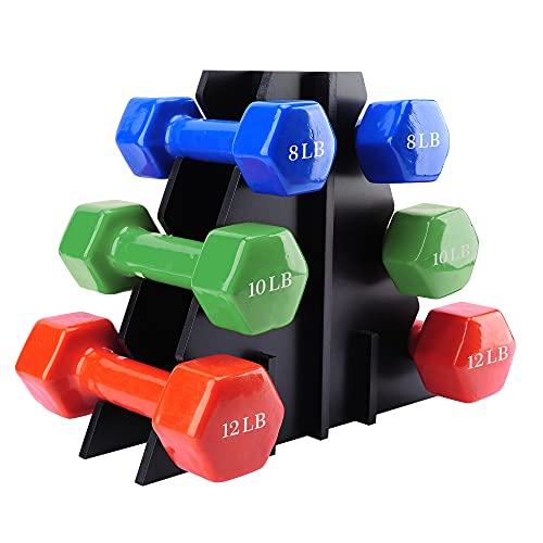 Dumbbell Rack 3 Tier (Rack Only) Small Free Weight Holder Tree Shape