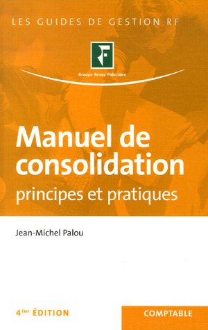 Manuel de consolidation