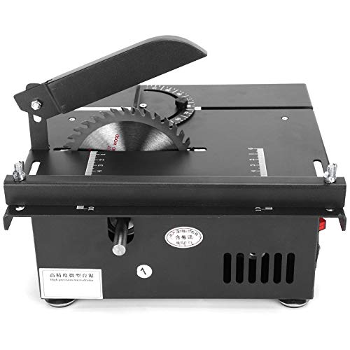 Tischkreissäge für die Holzbearbeitung, Mini-Tischkreissäge, langlebig, Mehrwinkelschneiden Hochsicherheitsfaktor 1200W… – Bild 3