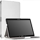 Moko Samsung Galaxy Tab PRO 10.1 Case - Slim-Fit Multi-angle Folio Cover Case for Galaxy Note 10.1 Inch 2014 & Tab Pro 10.1 Tablet, WHITE (NOT Fit Tab 4 10.1 & Tab 10.1 & Tab2 10.1)
