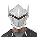 Overwatch Genji Roleplay Mask with Flip-Up Visor & Head Wrap Accessory - Blizzard Video Game Characters