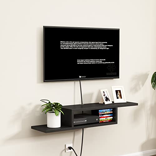 ChooChoo Floating TV Unit, Wall Mount Entertainment Center Media
