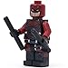 SingleSale Size 4.5 cm (DareDevil FiguresHeroes With Sword) SuperHeroes Minifigure DIY Building Blocks Brinks Bricks.