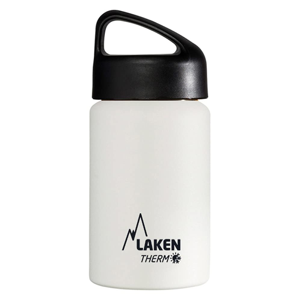 Laken Unisex - Adult TA3B Hot Water Bottle, White, 0.35 L