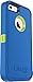 OtterBox DEFENDER SERIES Case for iPhone 5/5S/SE ONLY - Retail Packaging - (Ocean Blue/Glow Green)