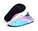 Giotto Kids Swim Water Shoes Quick Dry Non-Slip for Boys & Girls, Pink/Blue, 26-27 …