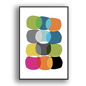 Framed Canvas Wall Art Abstract for Living...