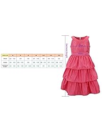 Emma Riley las niñas satén vestido de fiesta de tres niveles