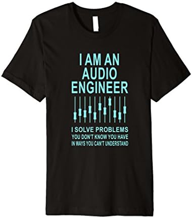 Mens ForTee Specialists: Audio Engineer T-shirt 3XL Black