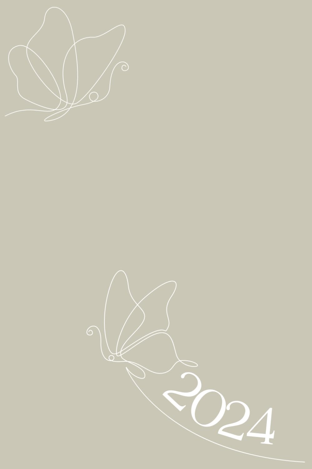 2024 Bullet Style Journal Planner | Full Dated 2024 Planner & Journal | Themed Monthly Pre-Made Trackers and Logs