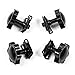 Amazicha Black Hard Bags Theft Deterrent Saddlebag Saddle bag Locks Mounting Bolts Screws Hardware for Harley Davidson Touring 1993-2019
