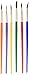 Royal Brush Paint Brushes, Round, Natural Hair, Assorted Sizes, Pack of 144 - RCVP-108