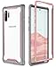 i-Blason Galaxy Note 10+ Plus Case, [Ares Series] Dual Layer Rugged Clear Bumper Case Without Built-in Screen Protector (Pink)