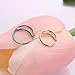 Tunsun Stainless Steel Moon Nose Ring Hoop Indian Nose Ring Septum Ring Nose Jewelry Nose Piercing Small Nose Hoop