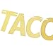 Gold Glitter Taco Bout A Party Banner Mexican Theme Party Decorations Bunting Photo Booth Props Signs Garland