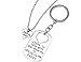 Dad Gifts from Daughter, Father Daughter Keychain Jewelry Daddys Girl Necklace Set, There's This Girl Who Stole My Heart She Calls Me Daddy Wonderful Gift for Christmas Gift